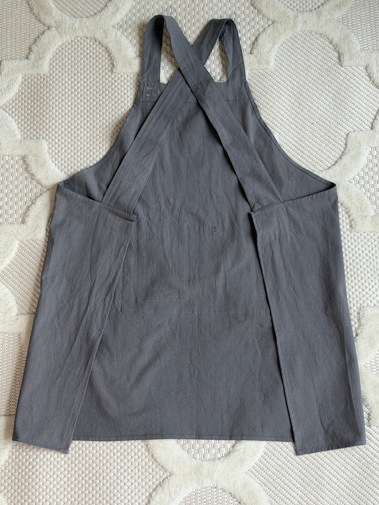 Granite Grey Smock Apron