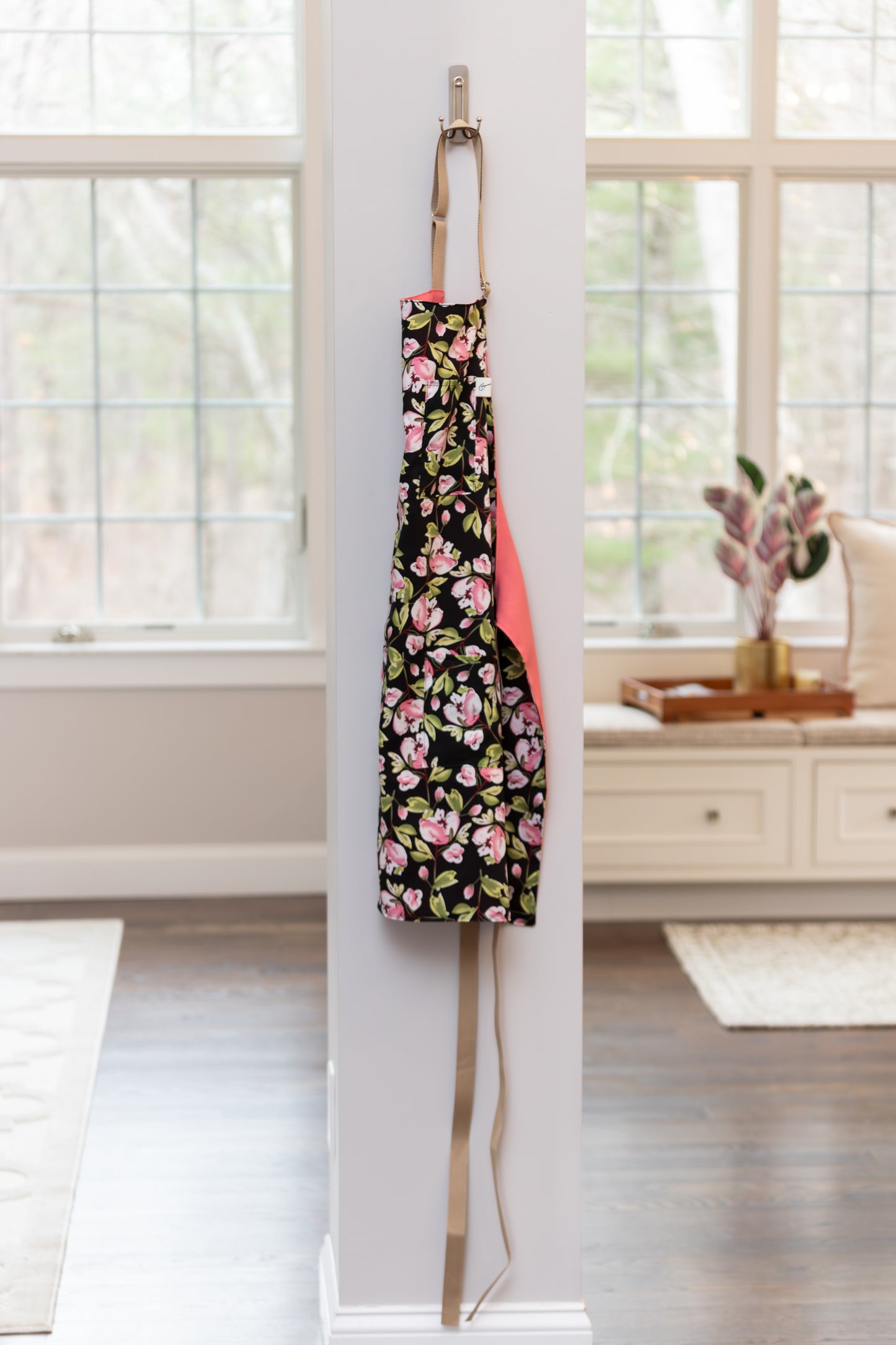 The Midnight Bloom Apron