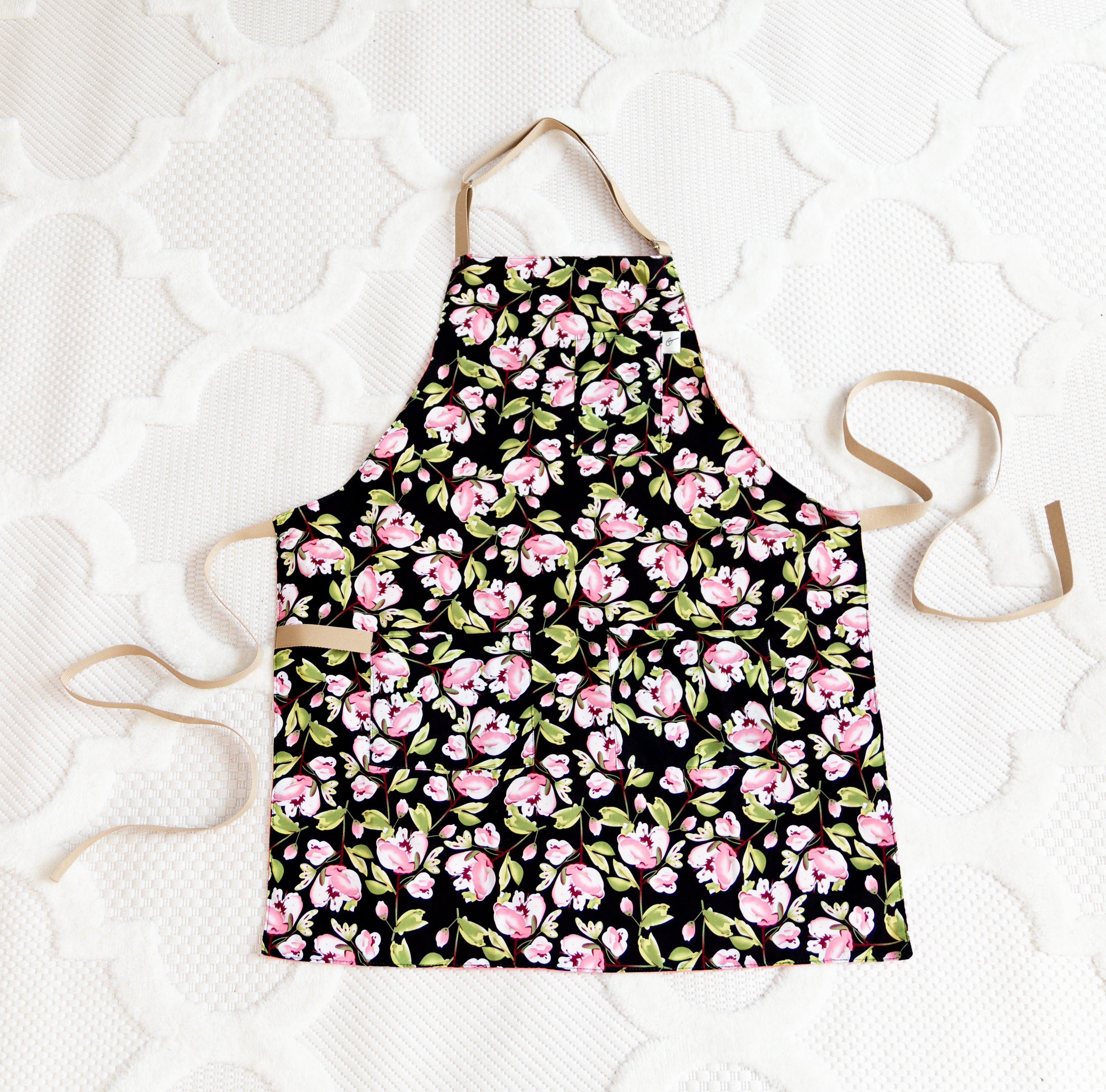 The Midnight Bloom Apron