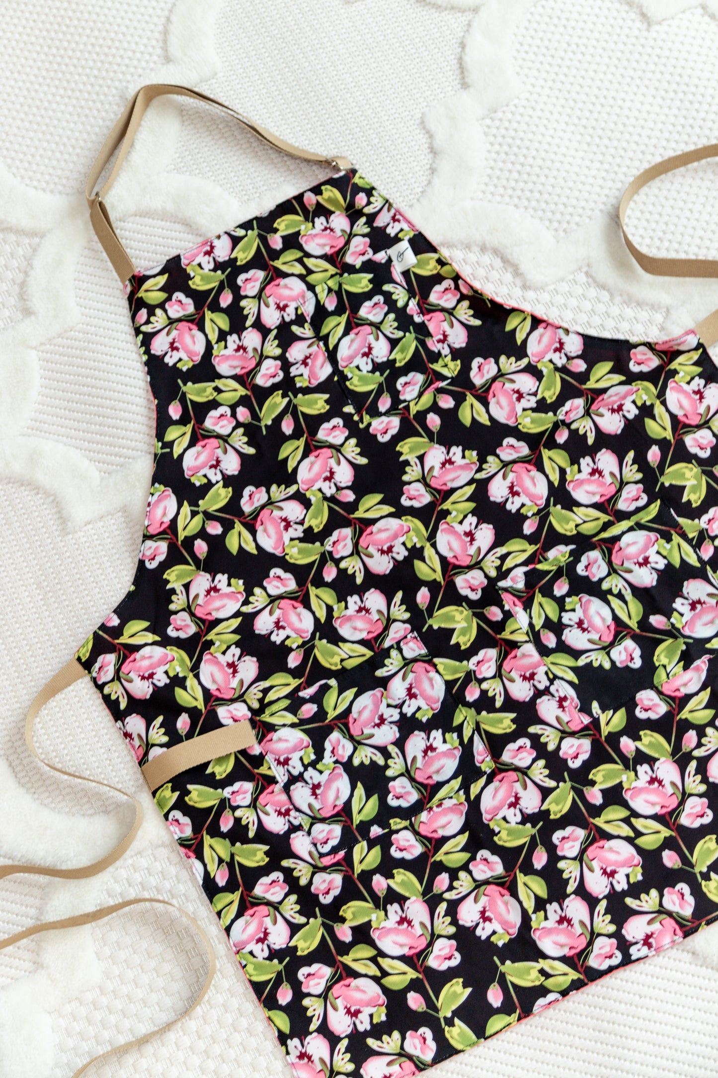 The Midnight Bloom Apron