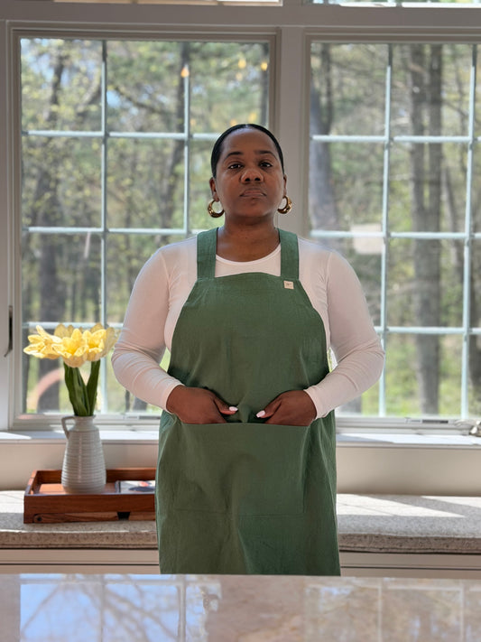 Garden Green Smock Apron