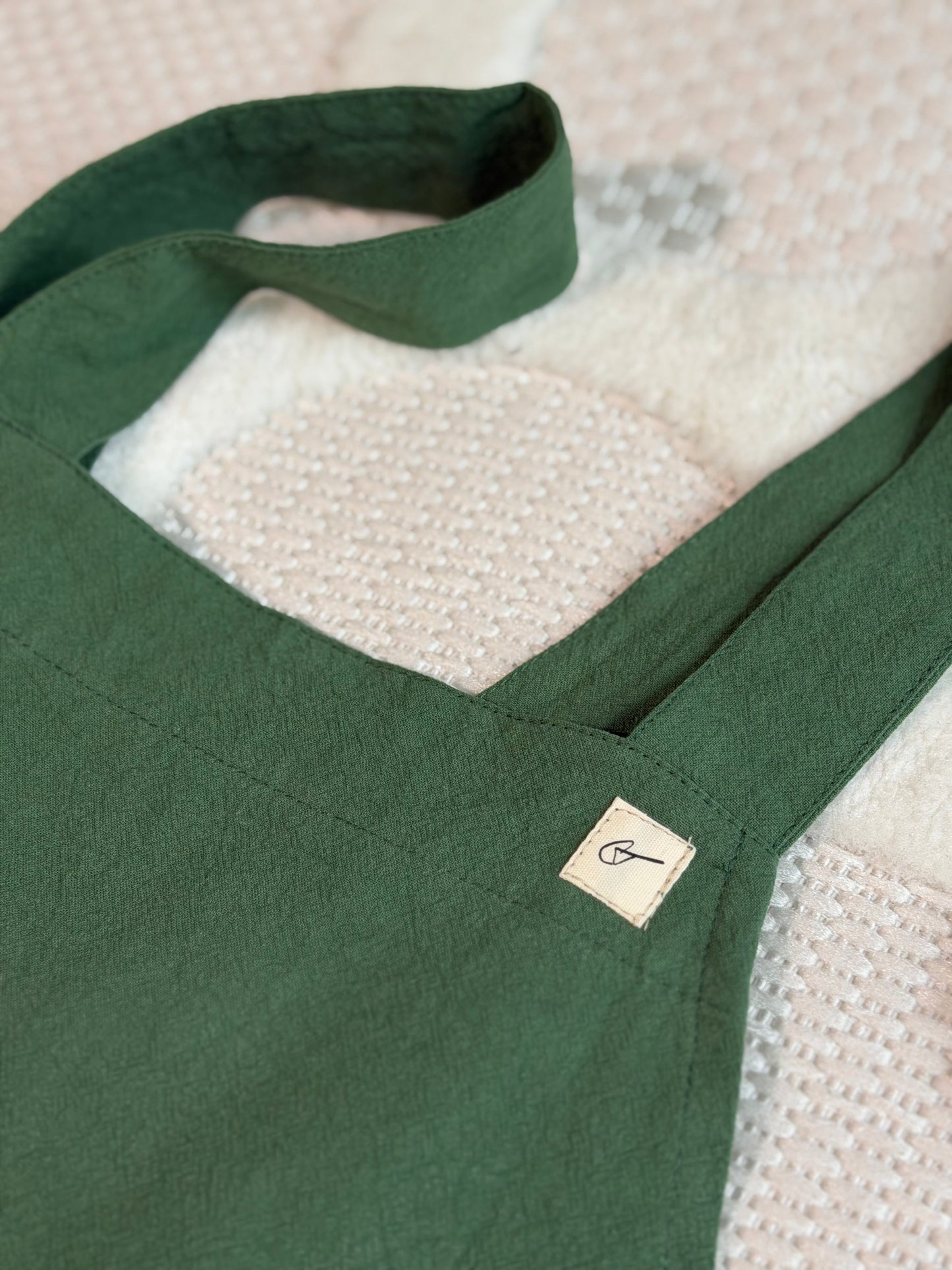 Garden Green Smock Apron
